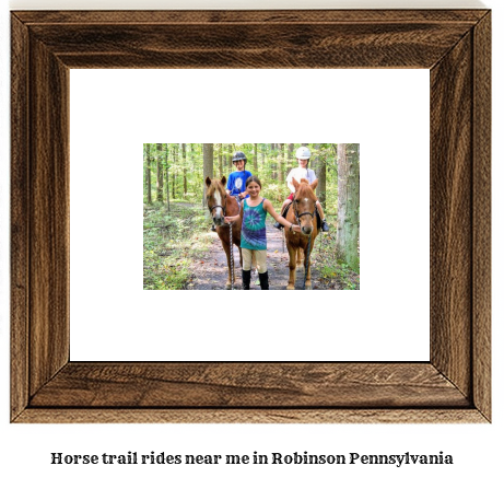 horse trail rides near me in Robinson, Pennsylvania